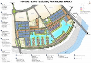 Mặt bằng Vinhomes Marina Hải Phòng