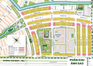 Mặt bằng phân khu Ánh Sáng Vinhomes Dương Kinh