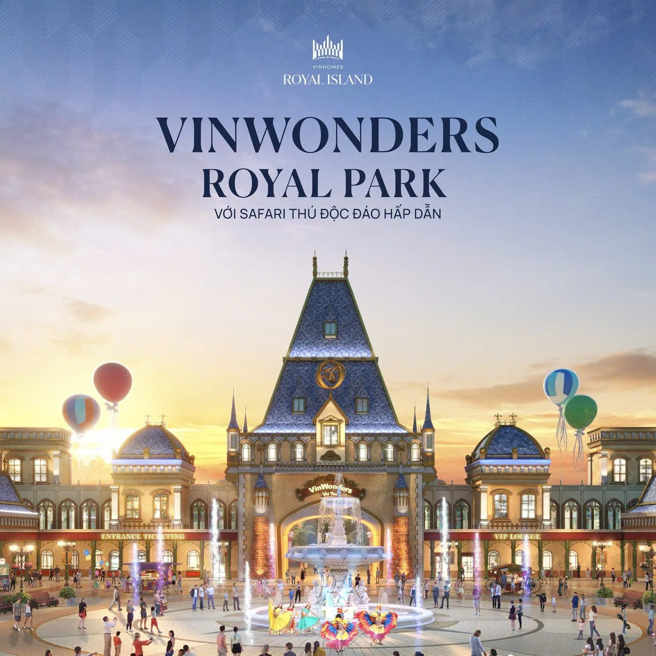 công viên Vin Wonder Vinhomes Vũ Yên