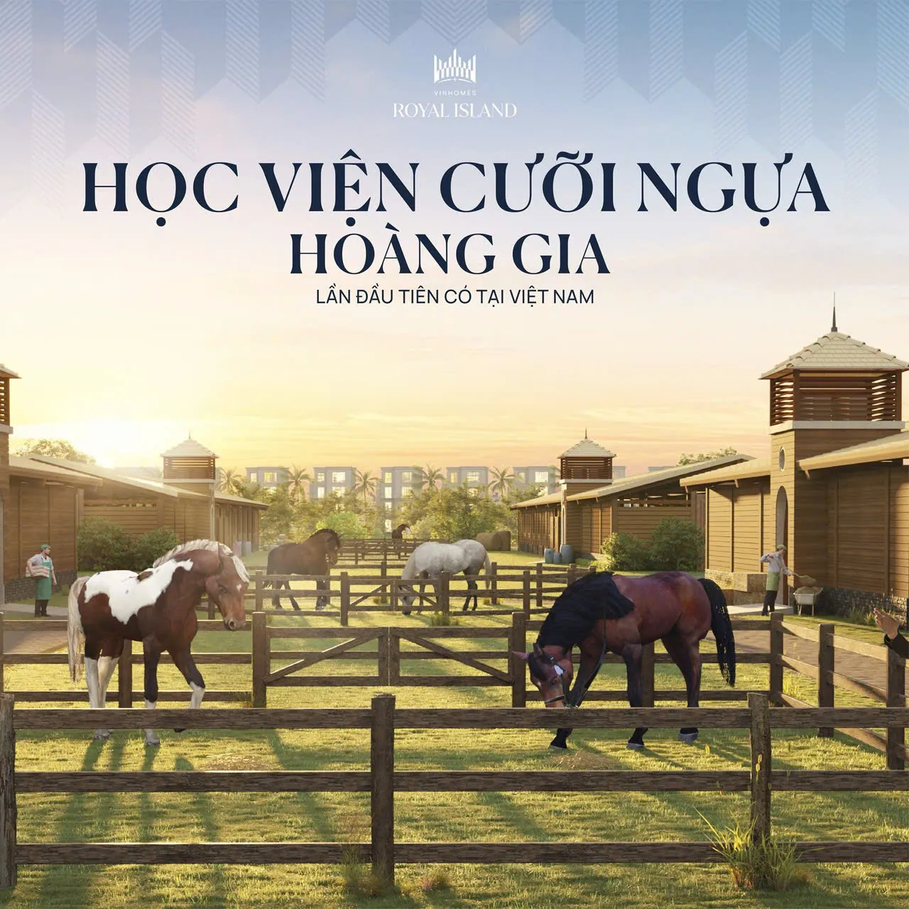 Học viện cưỡi ngựa Vinhomes Vũ Yên Hải Phòng