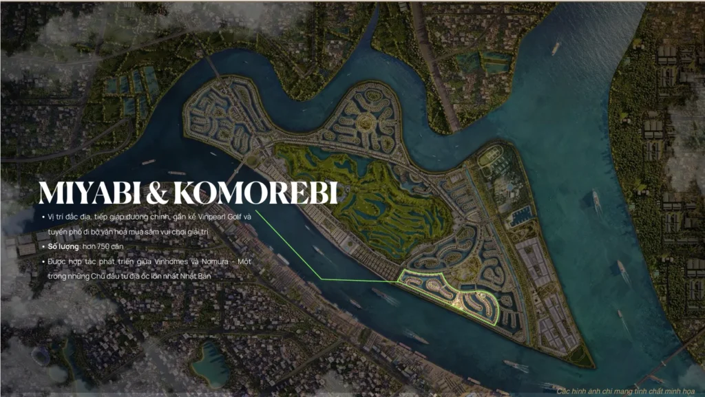 Phân khu Miyabi và Komorebi vinhomes Vũ Yên