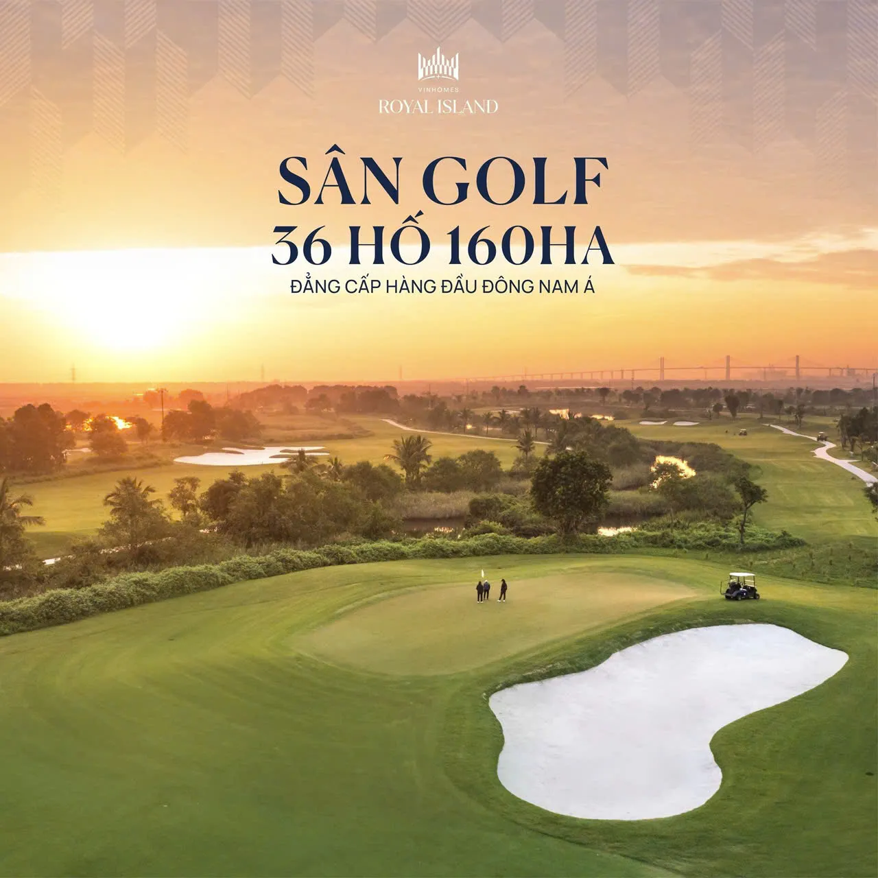 sân golf 36 hố Vinhomes Vũ Yên