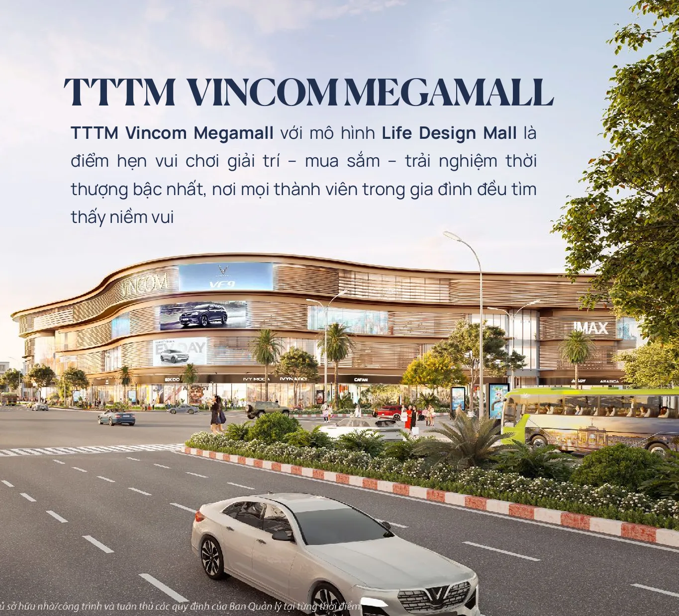 Vincom Mega Mall tại vinhomes Vũ Yên Hải Phòng